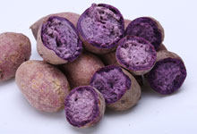 紫薯汤变蓝色还能喝吗