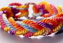 五彩绳编织方法