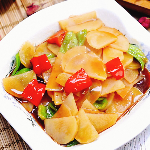 红烧土豆片