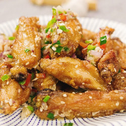  Spicy Salt Chicken Wings