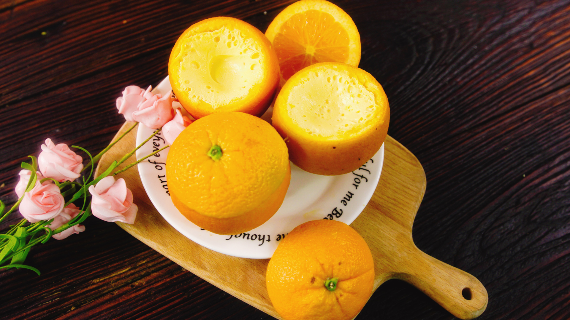 香橙蒸蛋做法步骤：6