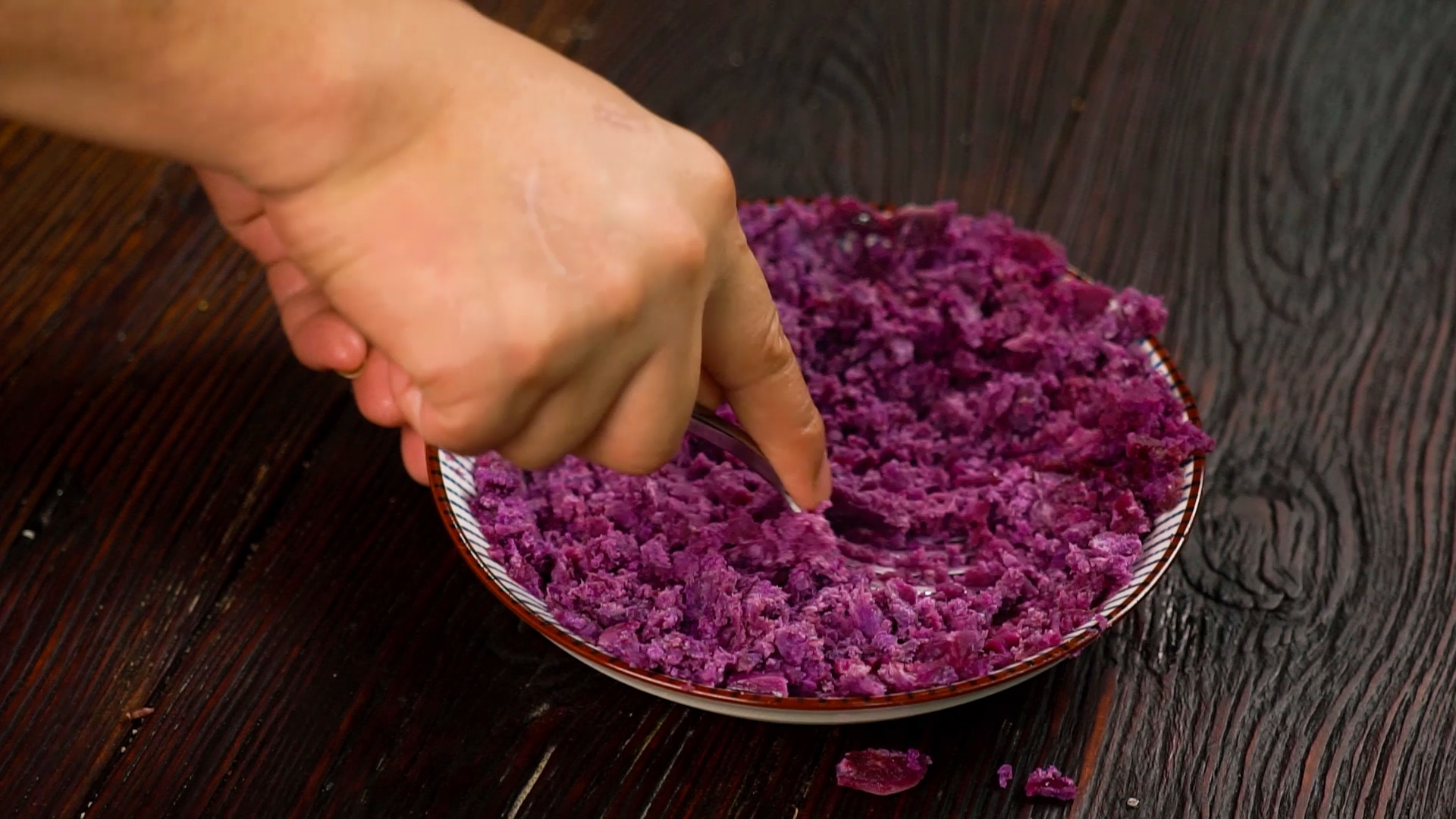 紫薯山药泥做法步骤：7