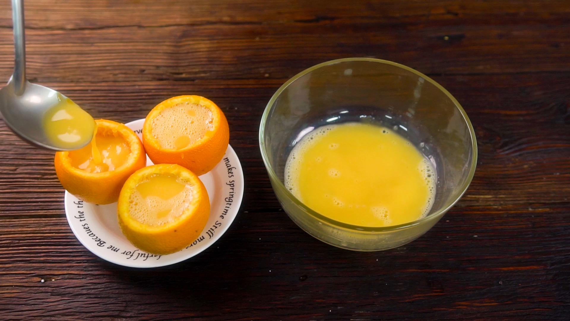 香橙蒸蛋做法步骤：5