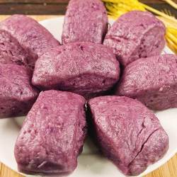  Steamed buns with purple potatoes