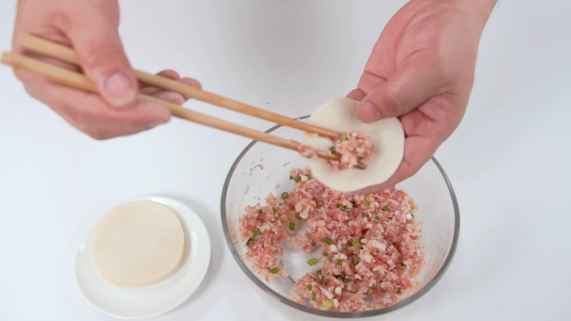 金针菇鲜肉水饺做法步骤：7