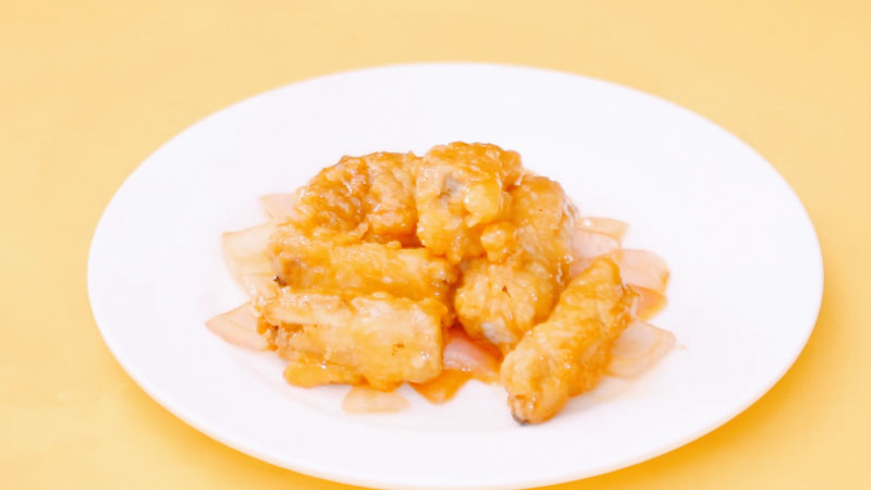 甜酸排骨做法步骤：11