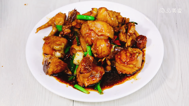 黄焖鸡做法步骤：5