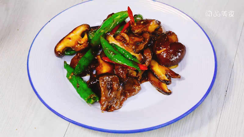 湘菜香菇炒肉做法步骤：6